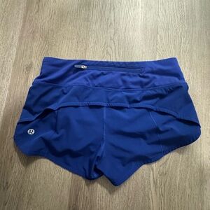 lululemon athletica Women's Deep Blue Athletic Shorts